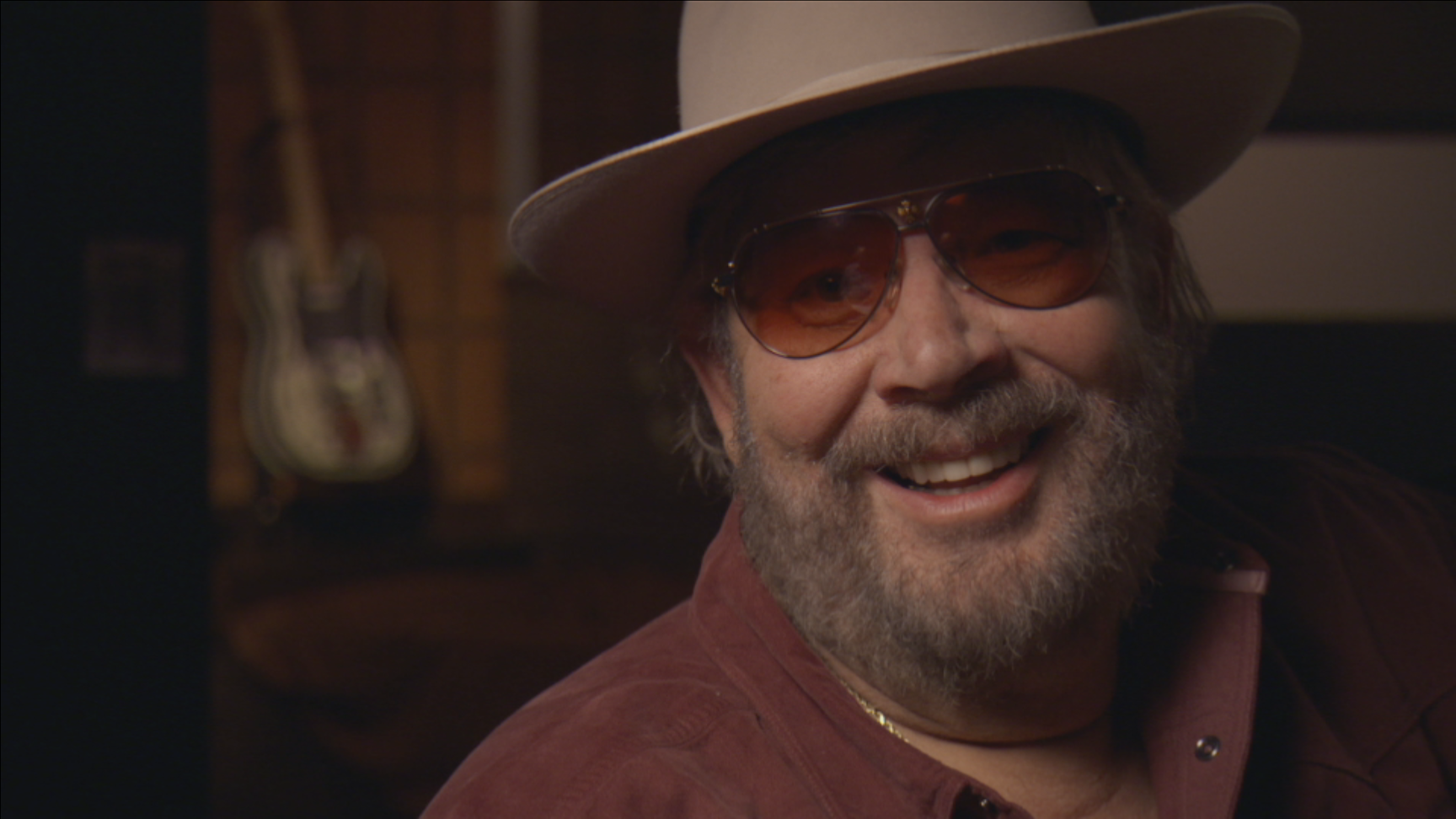 Closeup image of Hank Williams Jr.