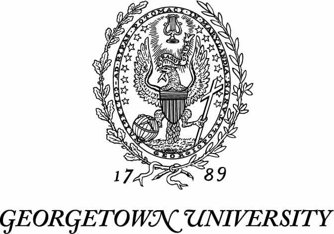 Georgetown logo black
