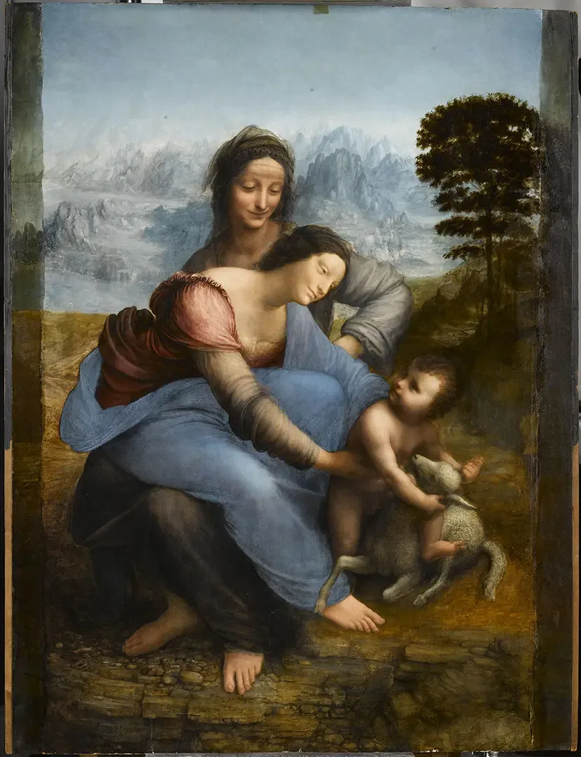 The Virgin and Child with Saint Anne