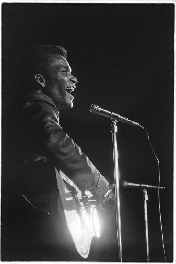 Image of Charley Pride on the Grand Ole Opry