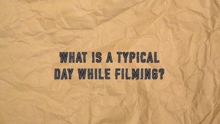 Q & A: Typical Day