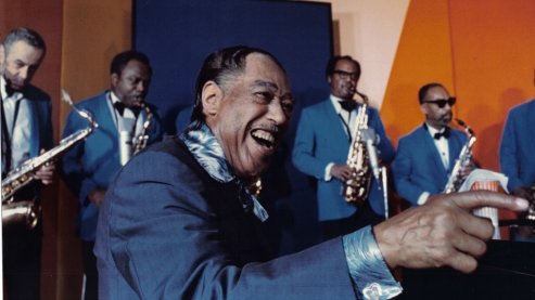 Duke Ellington in the film Jazz Odyssey. | UNUM