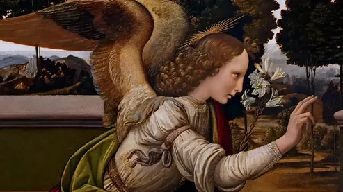 Annunciation promo | Leonardo da Vinci's Life, Legacy & Achievements